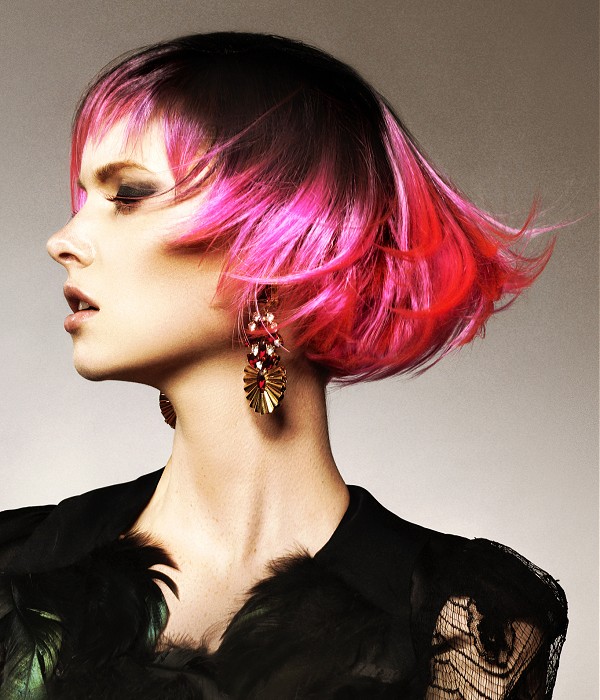 Tsiknaris Hair Short Pink Hairstyles